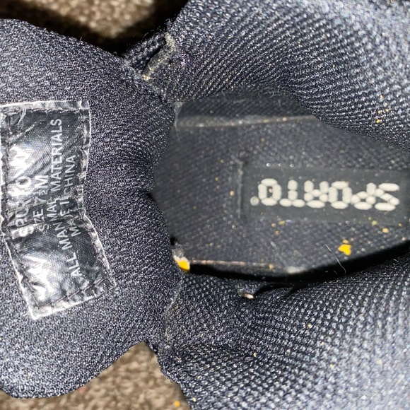 Black and Yellow Boot Size 7 1/2 - Picture 5 of 5